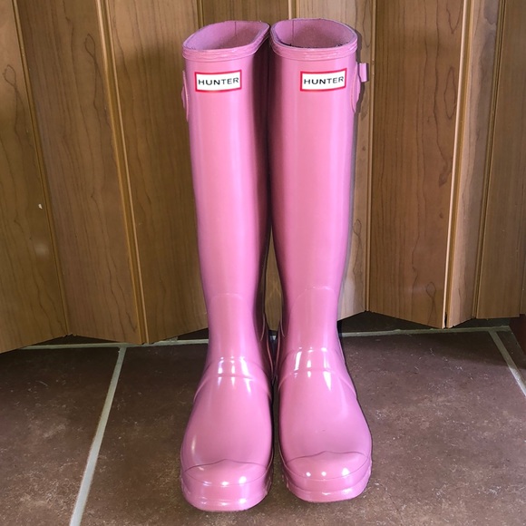 bubblegum pink boots